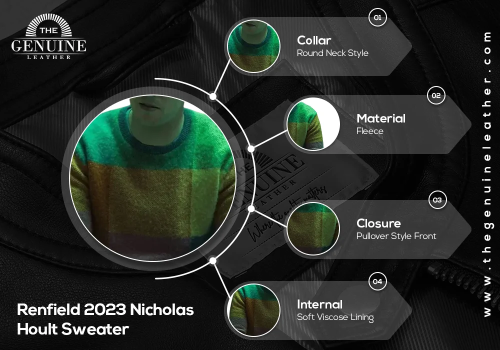 Renfield 2023 Nicholas Hoult Sweater