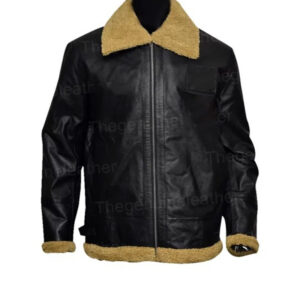 Aviator Black Jacket for Men