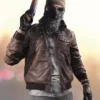 Battlefield 5 Video Game Death Dealer Brown Leather Jacket