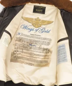 G-1 Wings of Gold Leather Jacket