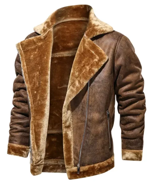 Men s Aviator Pilot Bomber Fur Jacket Men s Aviator Fur Jacket