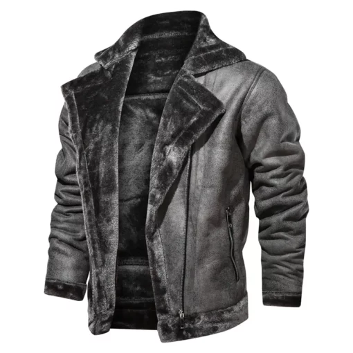 Men's Aviator Pilot Bomber Fur Jacket | Men's Aviator Fur Jacket