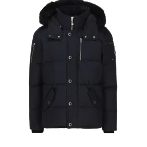 Men’s Charcoal Puffer Jacket