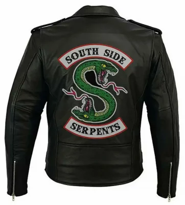 Southside Serpents Jughead Jones Sheep Skin Leather Jacket