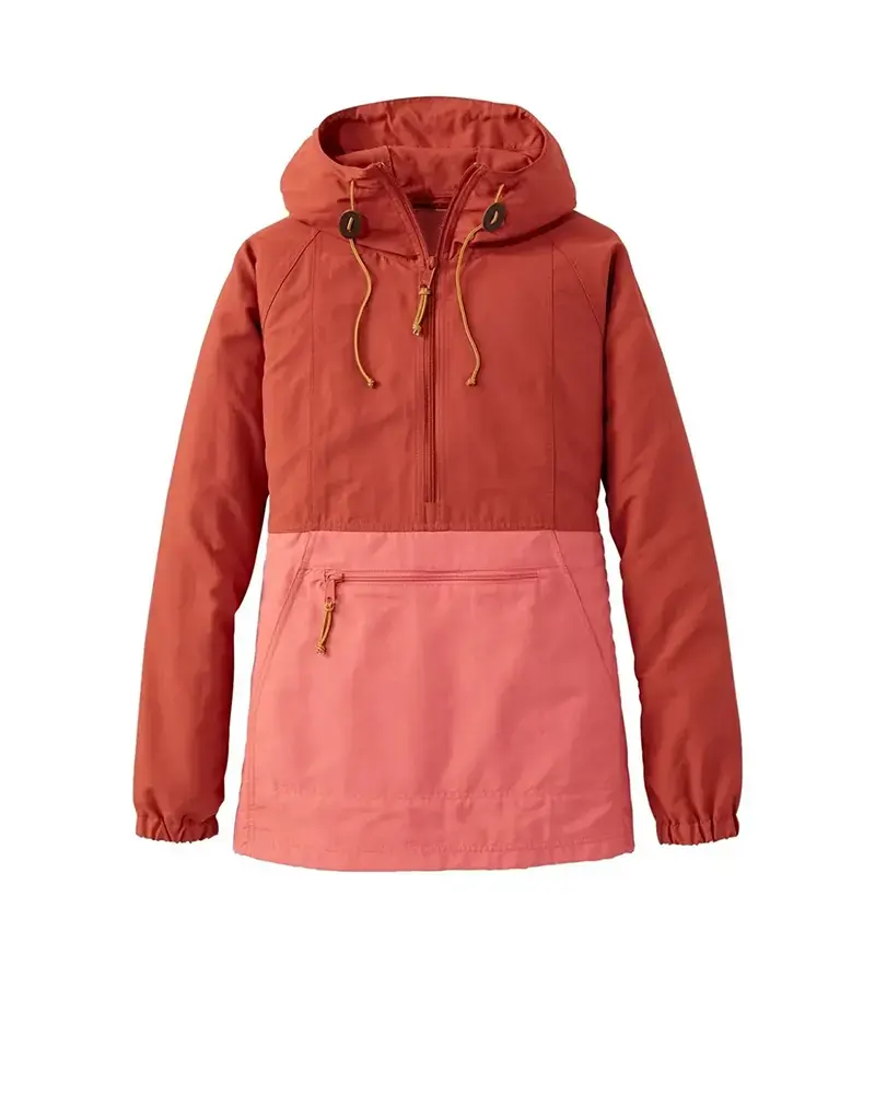Women’s Windbreaker Pink Anorak Jacket