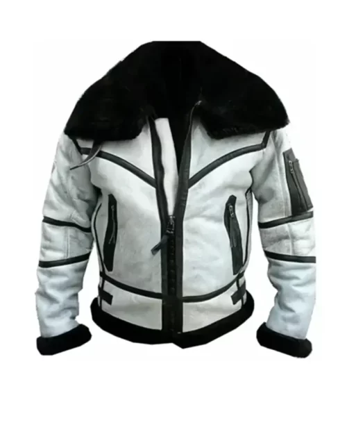 Men RAF B3 Bomber Flight Aviator Jacket