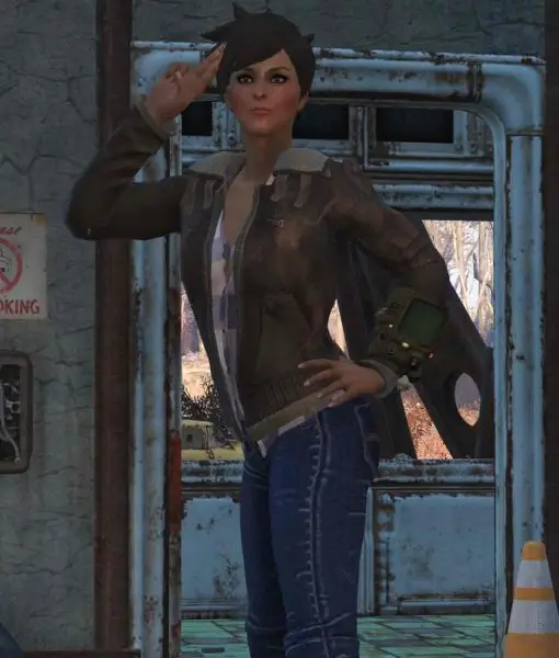 Fallout 76 Tracer Brown Jacket
