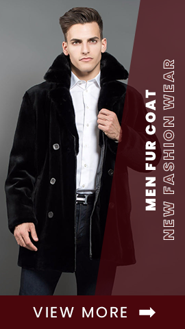 Men fur Coat
