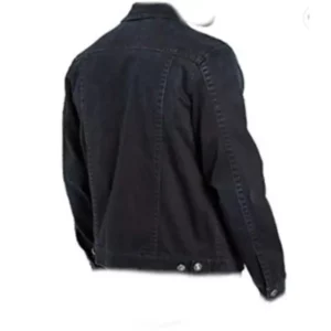 Vintage Black Denim Jacket