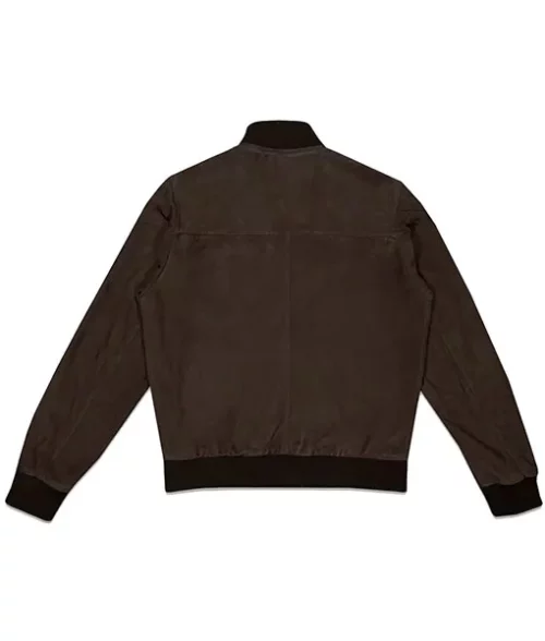 The Takedown Laurent Lafitte (François Monge) Suede Leather Jacket