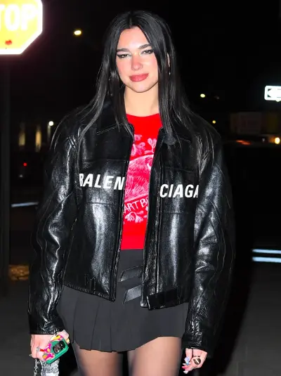 Womens Balenciaga Leather Jacket