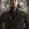 Inglourious Basterds Brad Pitt Black Wool Coat