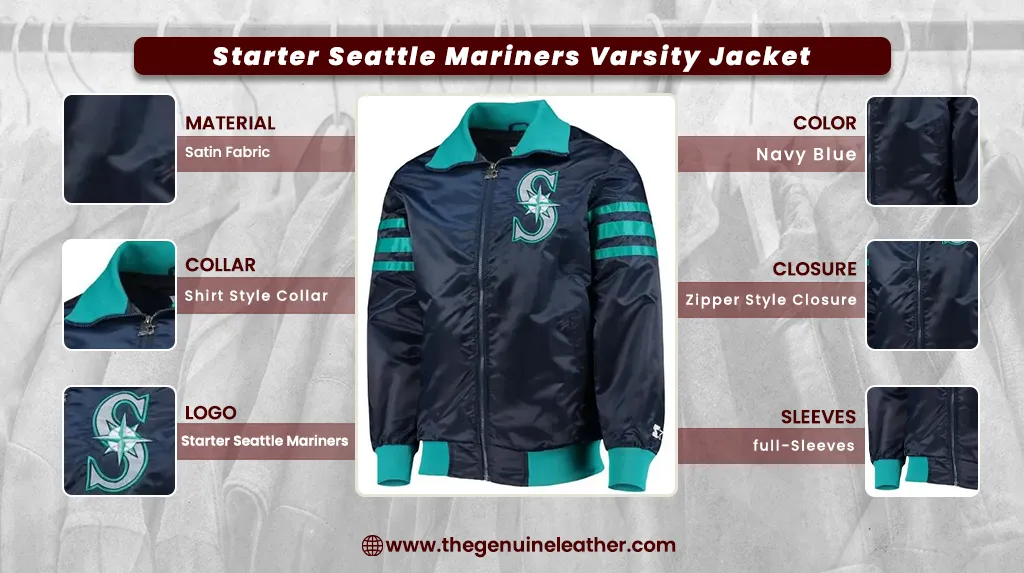 Starter Seattle Mariners Varsity Jacket