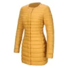 Women's Quilted Lightweight Yellow Puffer Jacket