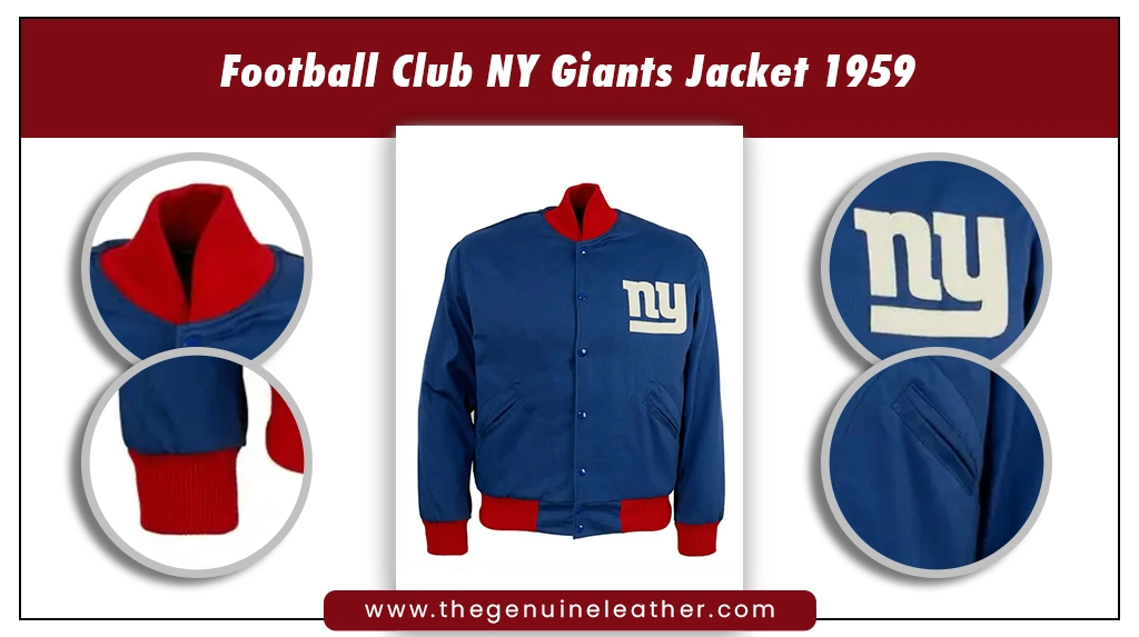 1959 Football Club NY Giants Jacket
