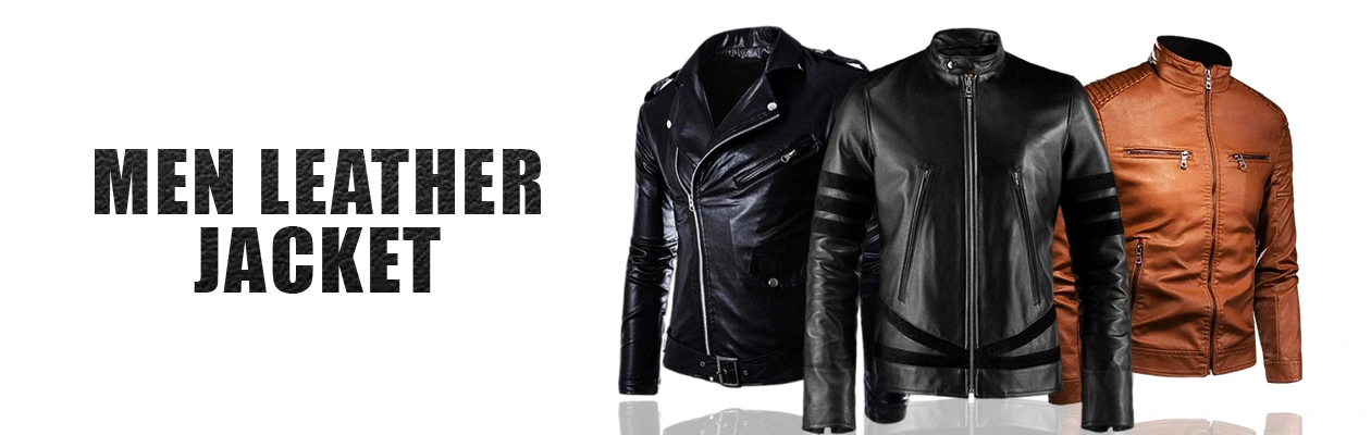 Leather jacket outlet gents