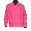 Mens Pink Oversized Jacket
