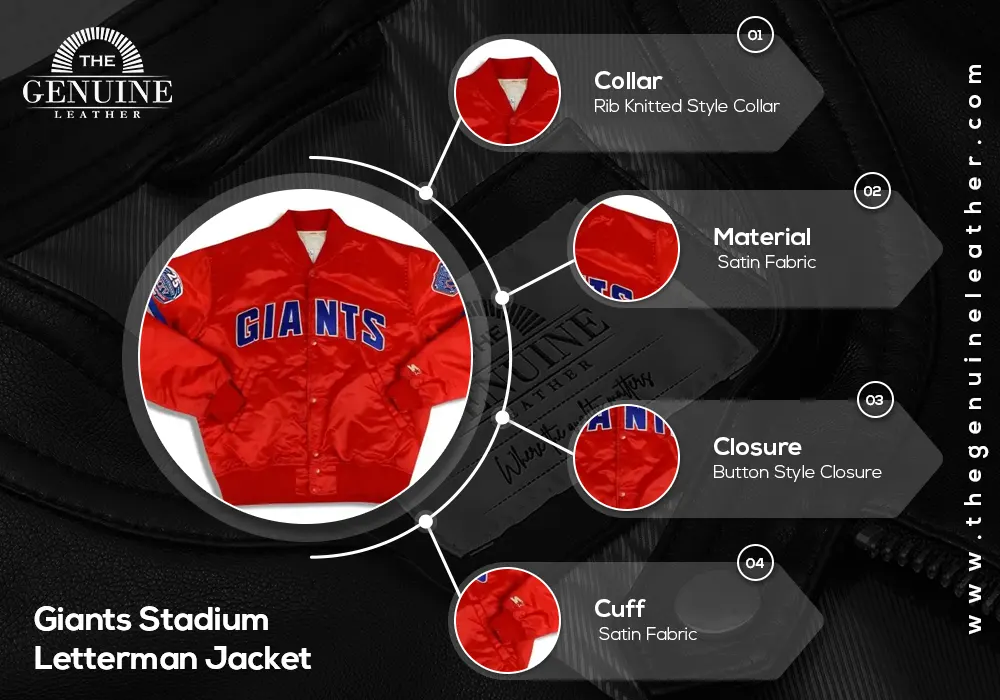 Giants Stadium Letterman Jacket
