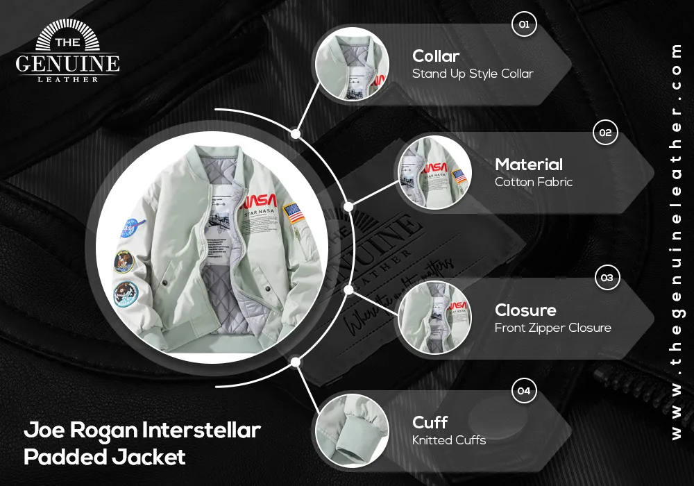 Joe Rogan Interstellar Padded Jacket