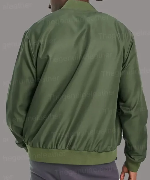 Men's Bomber Jacket | Men's edgy styled Green bomber Jacket