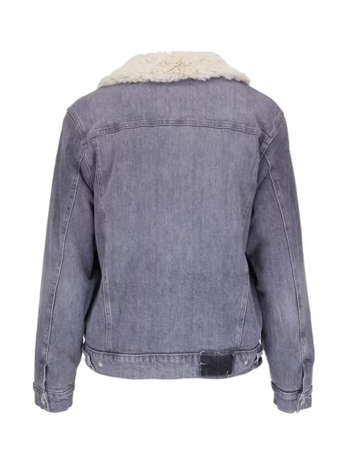 Womensc Denim Fur Jacket