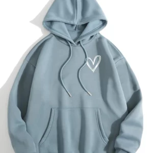 Play Love Heart Hoodie