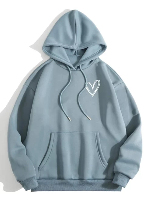 Play Love Heart Hoodie