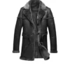 Men’s B3 Grey Fur Parka Coat
