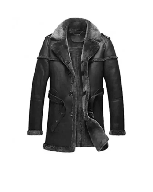 Men’s B3 Grey Fur Parka Coat