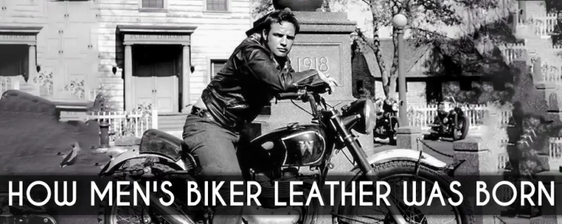old biker jacket