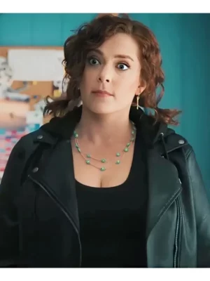 Your-Place-or-Mine-Rachel-Bloom-Leather-Jacket