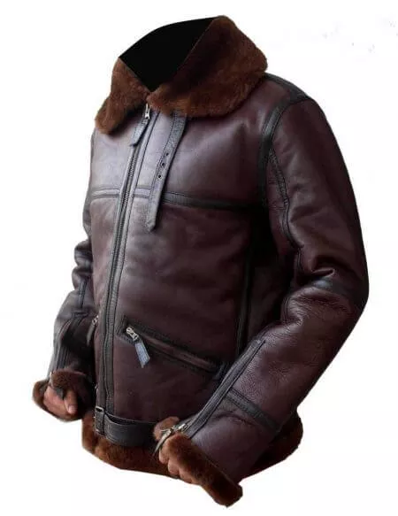 Coffmen Shearling Leather Jacket