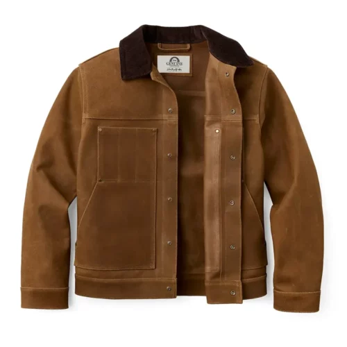 LEATHER SHORT CRUISER JACKET