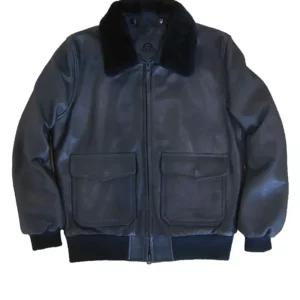 Men’s Black Naked Leather Jacket