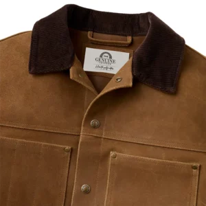 Short Cruiser Brown Leather Jacket | The Genuine Leather