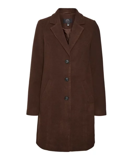 Women's Spread Collar Trench Coat Spread Collar Coat