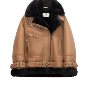 Women's Aviator Moya Leather Jacket