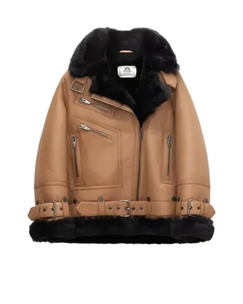 Women's Aviator Moya Leather Jacket