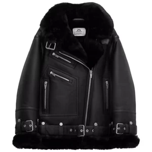 Women's Aviator Moya Leather Jacket