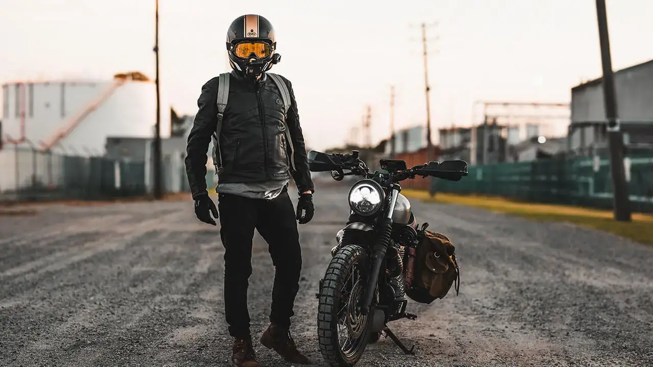 Black Biker Jacket