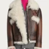 Steve Harvey Brown Fur Jacket