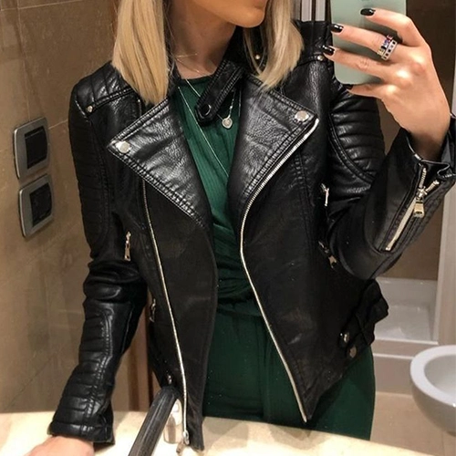 Jennifer Connelly Leather Jacket