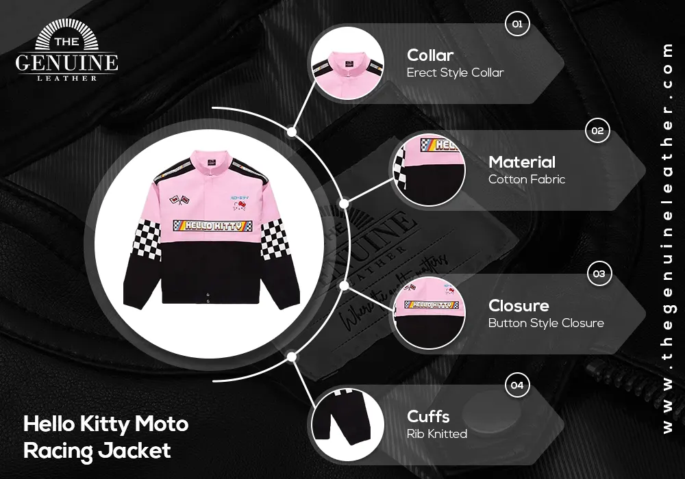 Hello Kitty Moto Racing Jacket