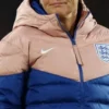 Lionesses Pink and Blue Puffer Jacket