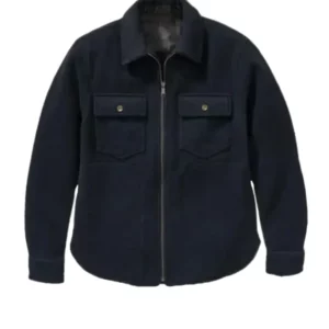 Wool Shirt Jacket For Men