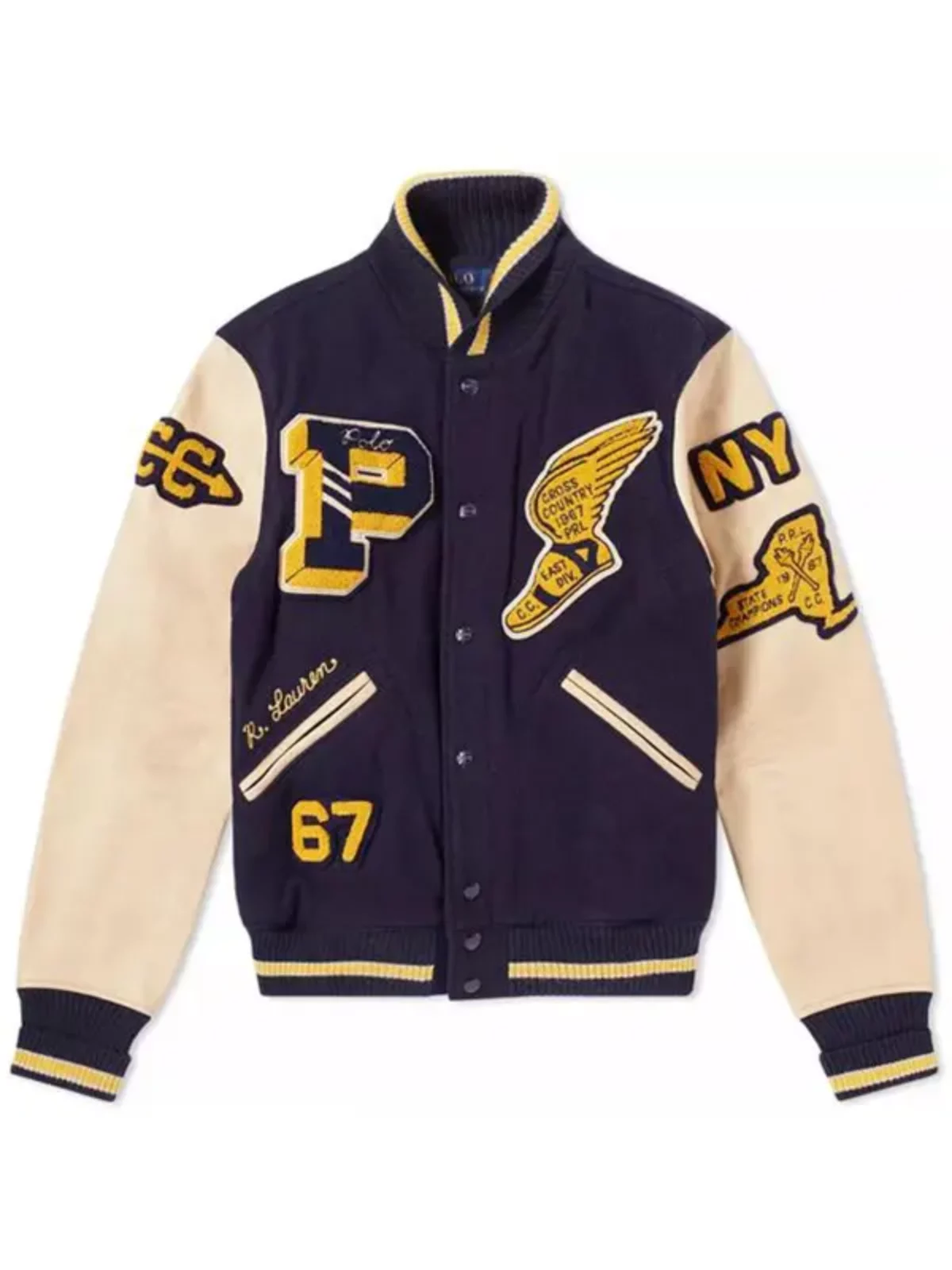Toronto Blue Jays Letterman Varsity Jacket WOOL body & Faux