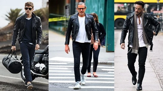 What To Wear With Black Leather Jacket