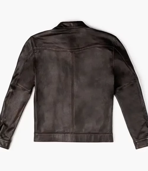 Men Brown Roadster Jacket