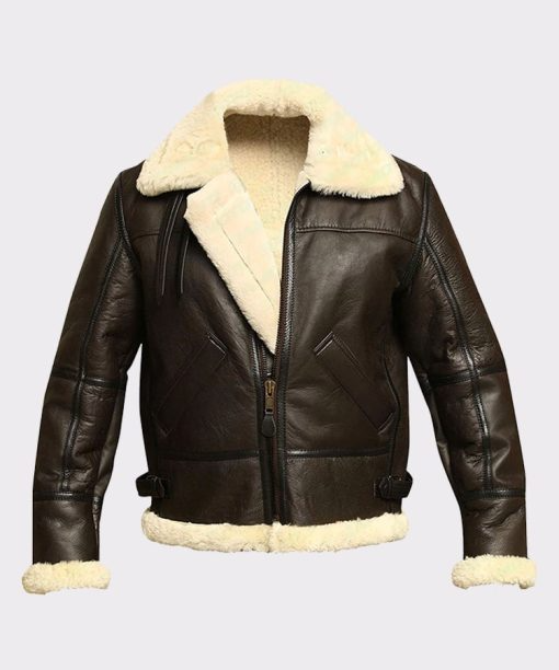 Men's Aviator Sheepskin leather Jacket