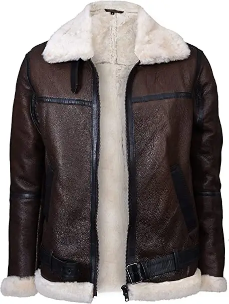 Men’s B3 Shearling Sheepskin Leather Jacket